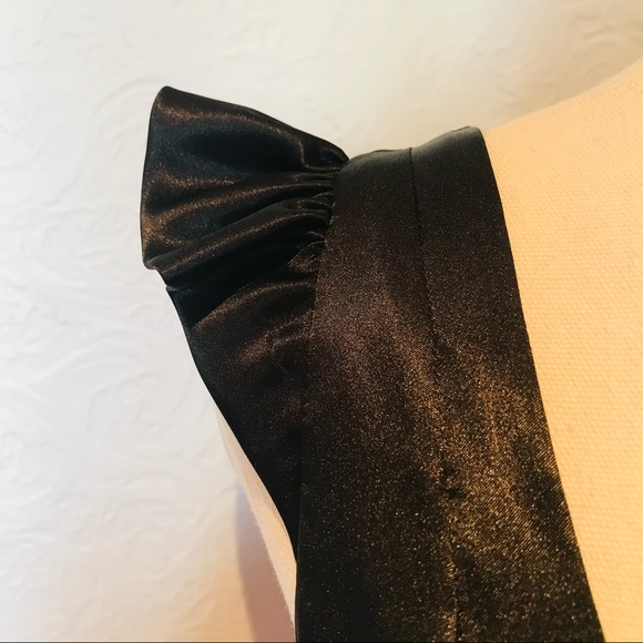 Bariano Size 8 Evening Club Event Black LBD Dress - Picture 3 of 9